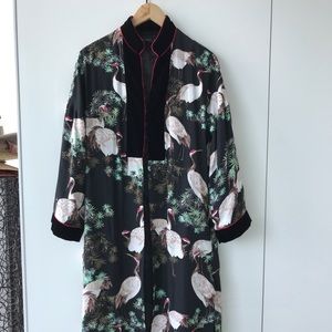 Floral with Birds KIMONO